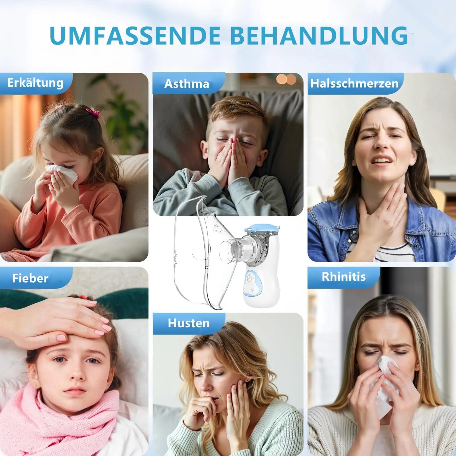 FEELLIFE vaikne lastele mõeldud nebulisaator — kompaktne inhaler – pilt 8