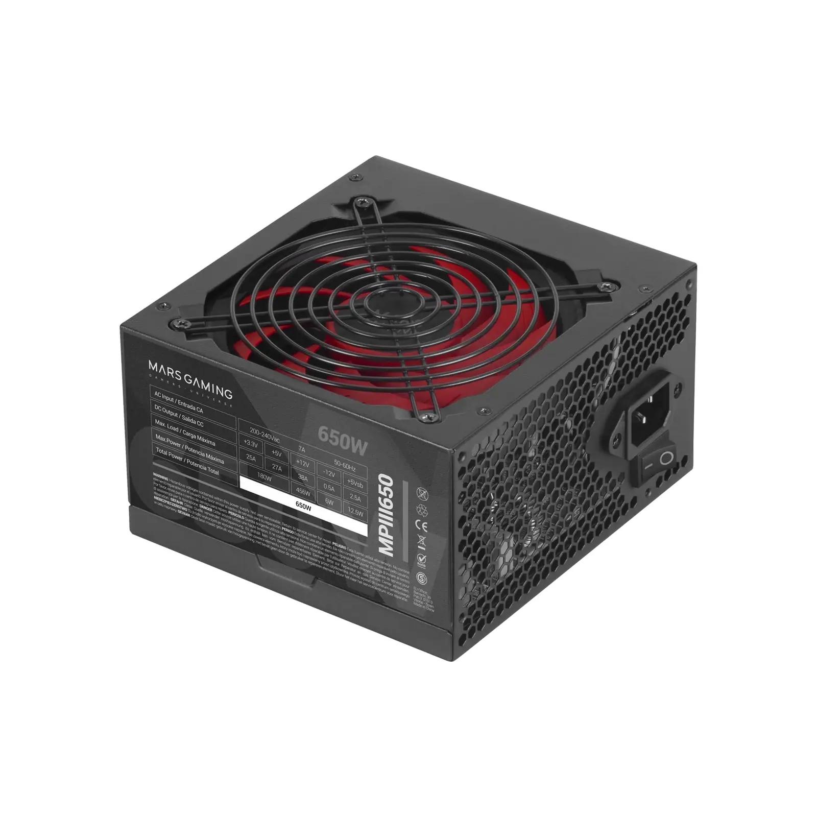 Mars Gaming MPIII650 toiteplokid – toote esivaade
