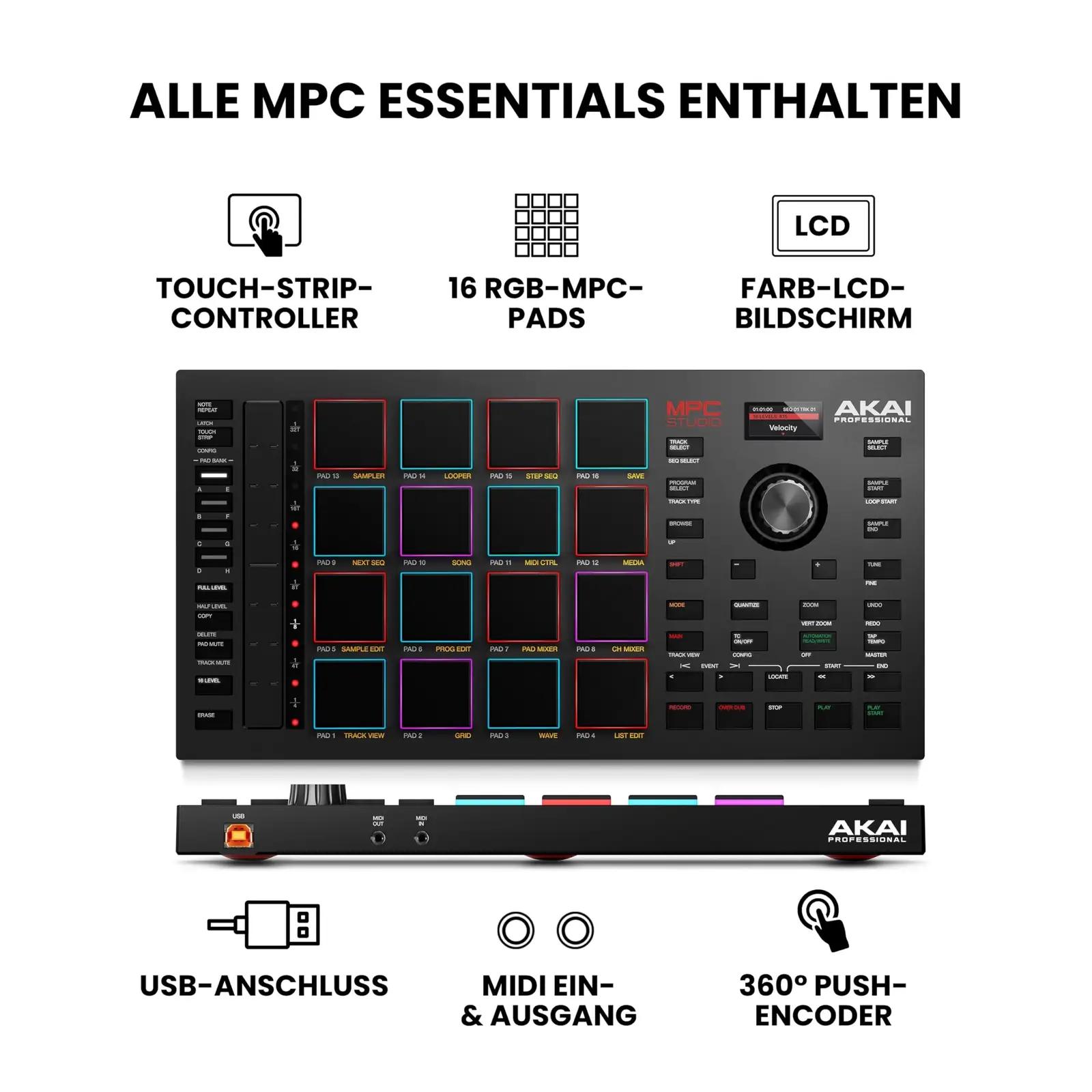 Akai Professional MPC Studio – kompaktne MIDI-tööjaam loominguks – pilt 6