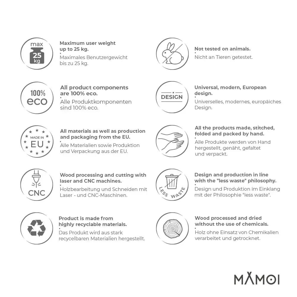 MAMOI puidust siseripats lastele — stiilne ja turvaline – pilt 6