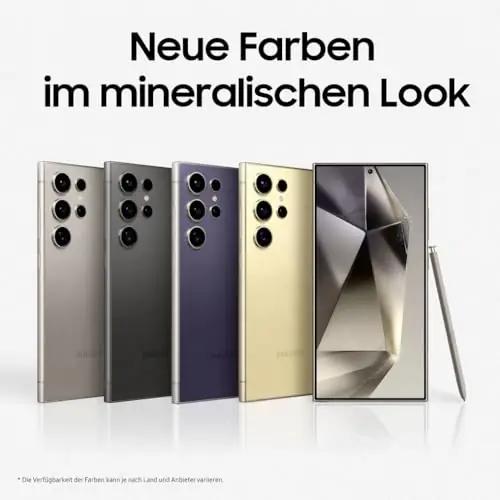 Samsung nutitelefon Galaxy S24 Ultra – vastupidav Titanium Black – pakend ja tarvikud