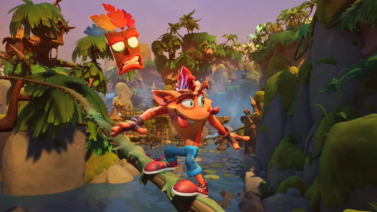 Xbox suur seiklusmäng PS4 — Crash Bandicoot 4 komplekt – pakend ja tarvikud