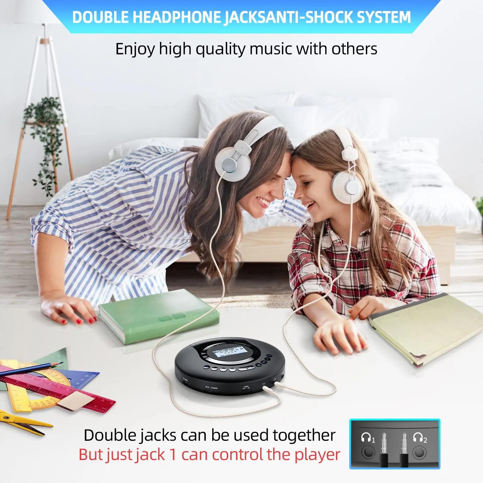 Arafuna kaasaskantav CD-mängija USB-aku ja Bluetoothiga – pilt 6