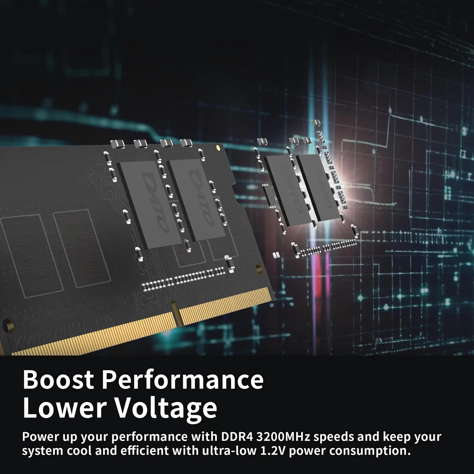 DATO 8GB DDR4 sülearvuti mälu — kiire ja usaldusväärne lisa – lisavaade