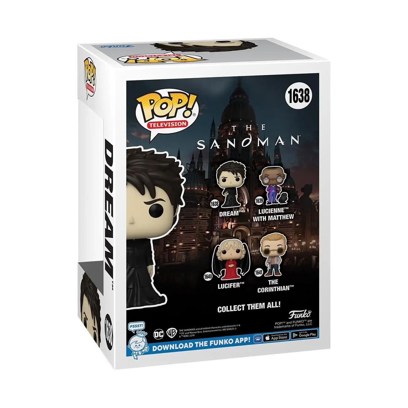 Funko vinüülfigur – Sandman Dream kui kogumiseks või kingitus – pakend ja tarvikud