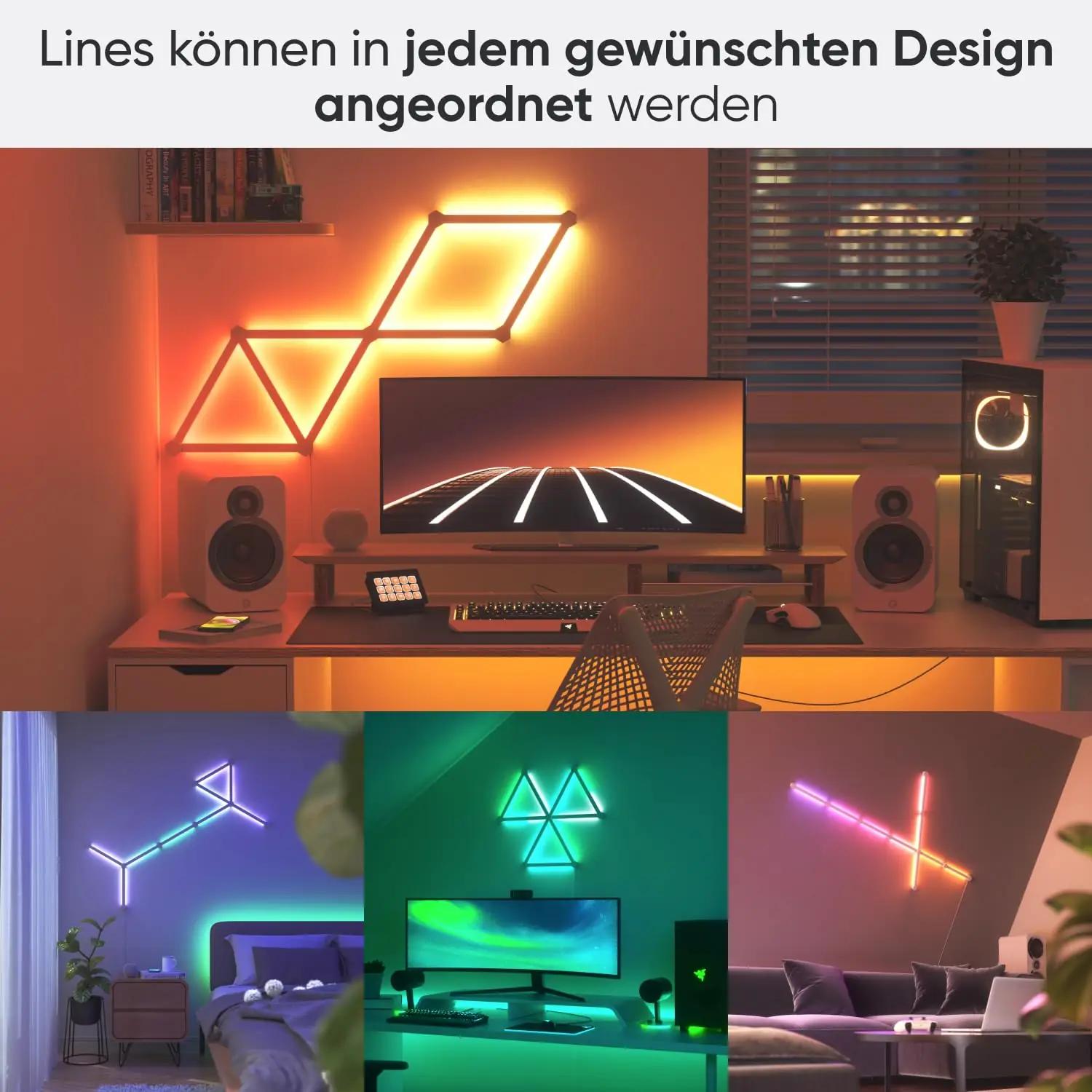 Nanoleaf NL59-K-0002LW-9PK-EU valgustus – detailne lähivaade
