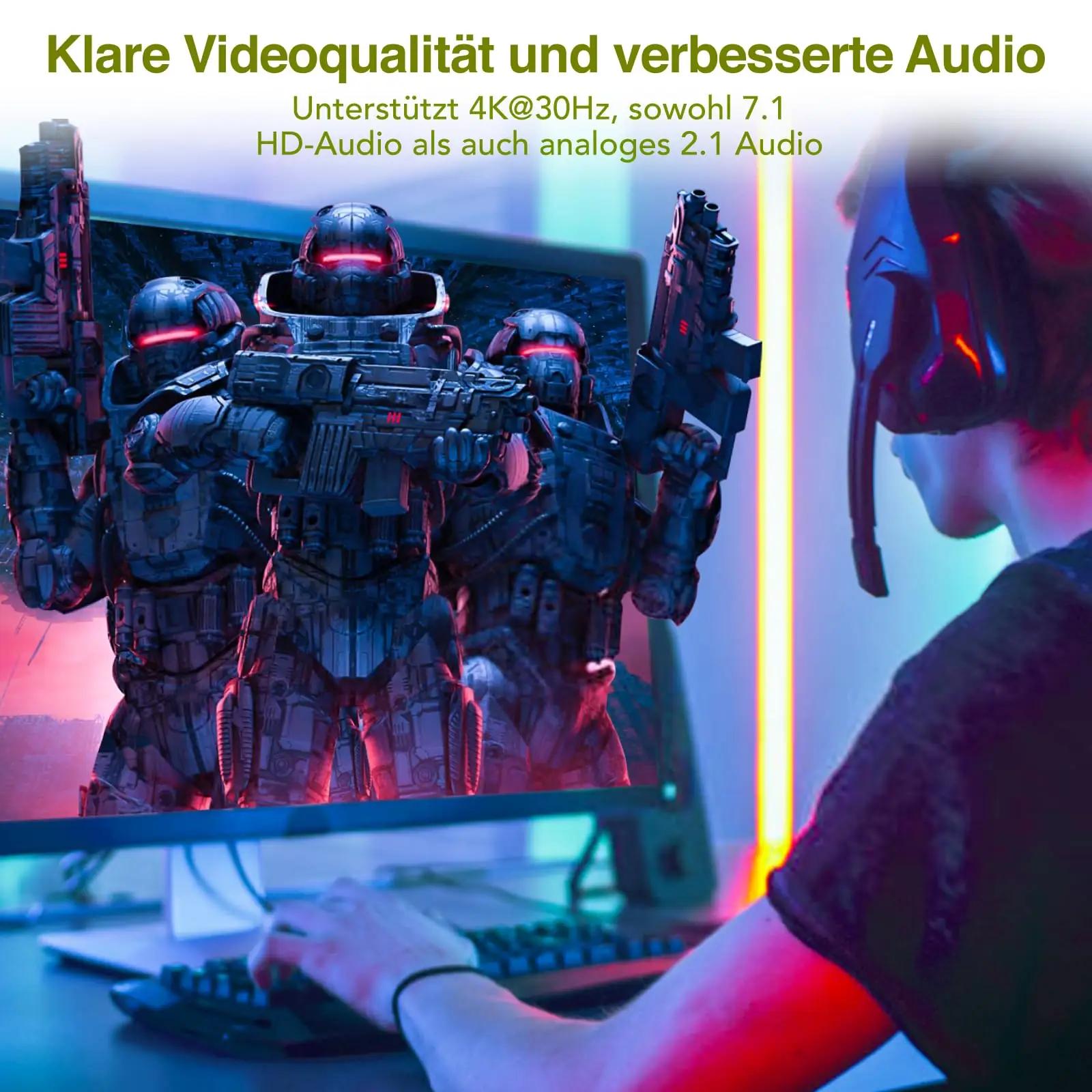 IOGEAR KVM-switch DisplayPort 4K – kahe arvuti jagamise lahendus – kasutusnäide