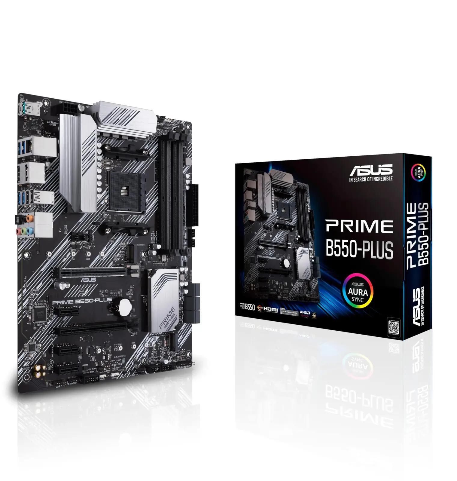 ASUS Prime B550-Plus — vastupidav ATX emaplaat mängijale ja