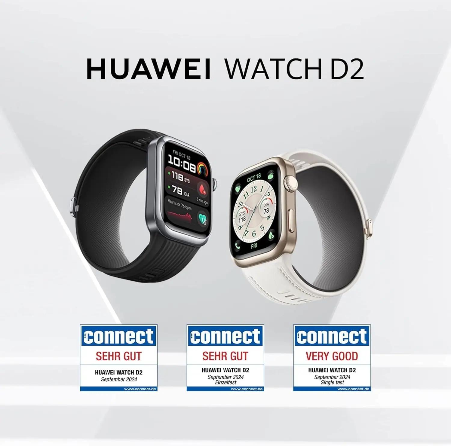 HUAWEI nutikell Watch D2 – õhuke disain ja tervisekontroll – detailne vaade