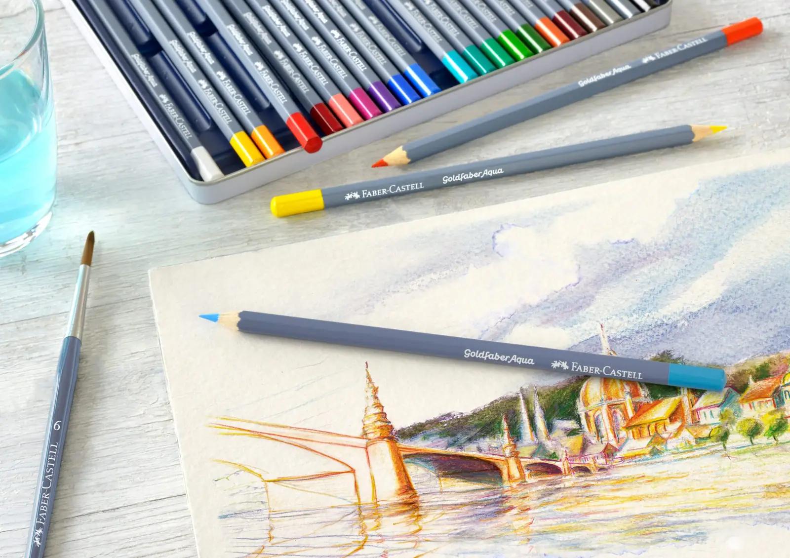 Faber-Castell vesivärvipliiatsid Goldfaber — 36 värvi – pilt 7