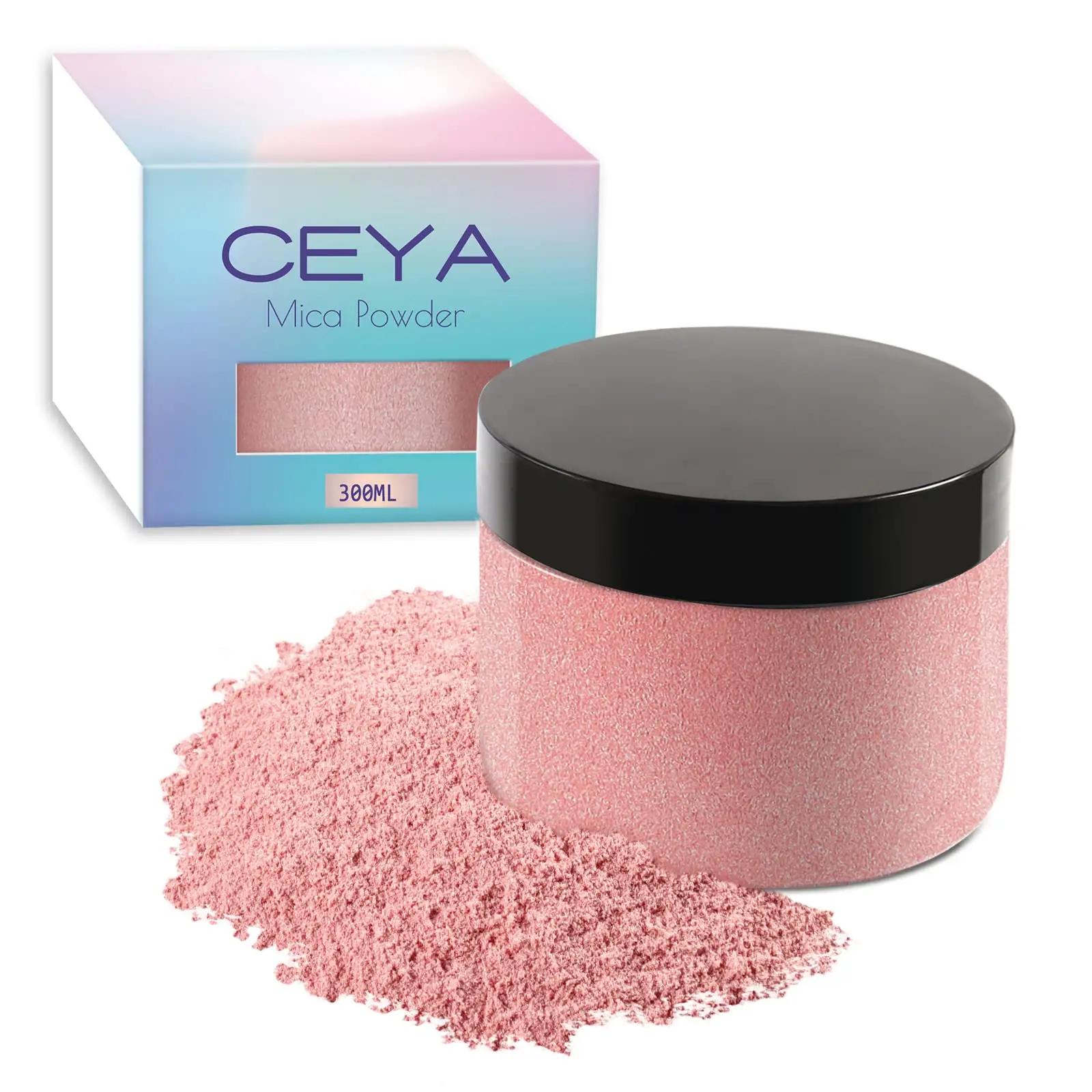 ceya millennial pink glimmerpulber 150 g – pärlne efekt käsitööle