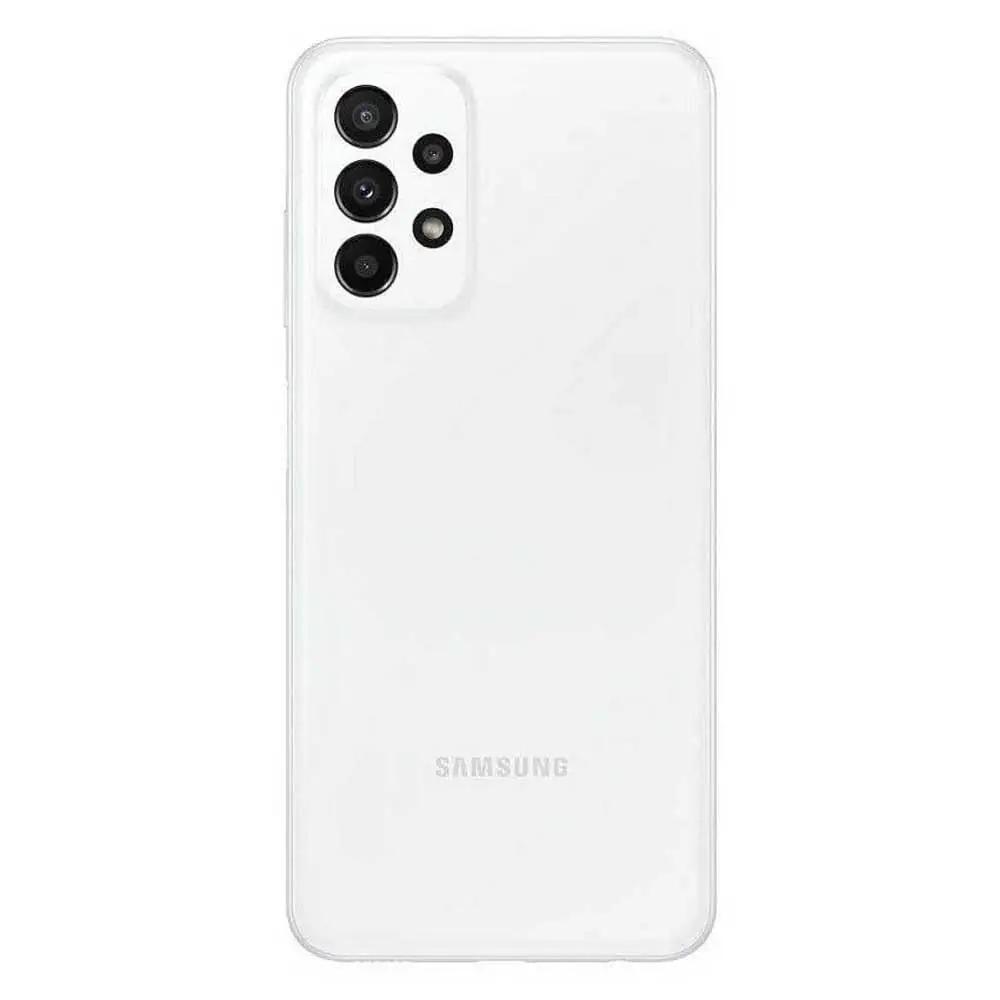 Samsung nutitelefon A23 5G — vastupidav ja stiilne valge – kasutusnäide