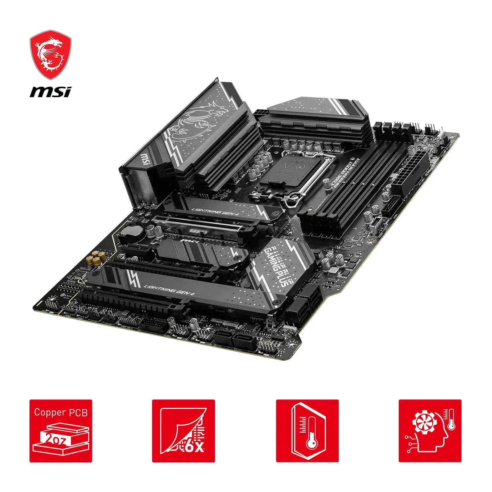 MSI Z790 GAMING PLUS WIFI – jõuline ATX emaplaat mängijale – kasutusnäide