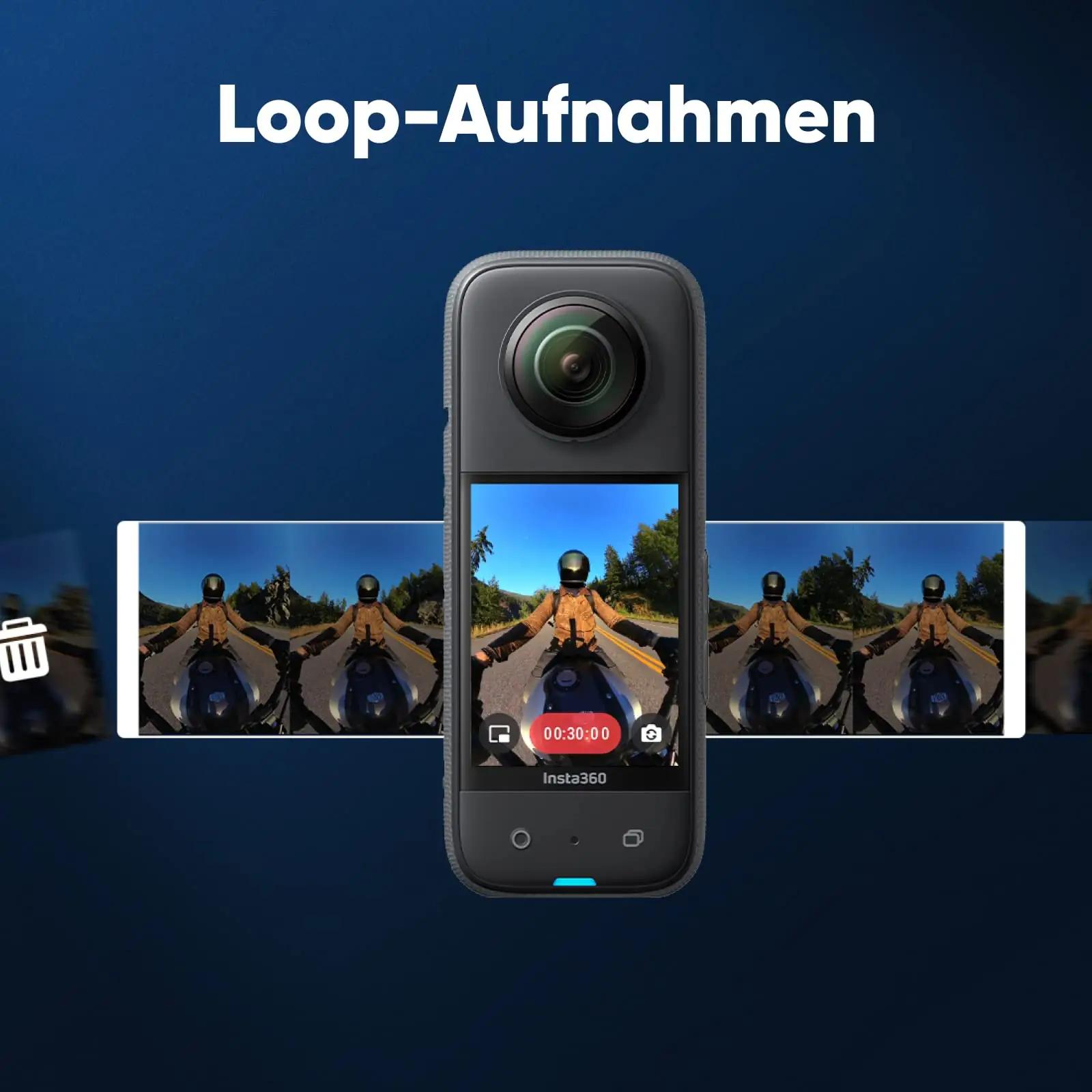 Insta360 X3 veekindel 360° actionkaamera mootorrattale – pilt 7