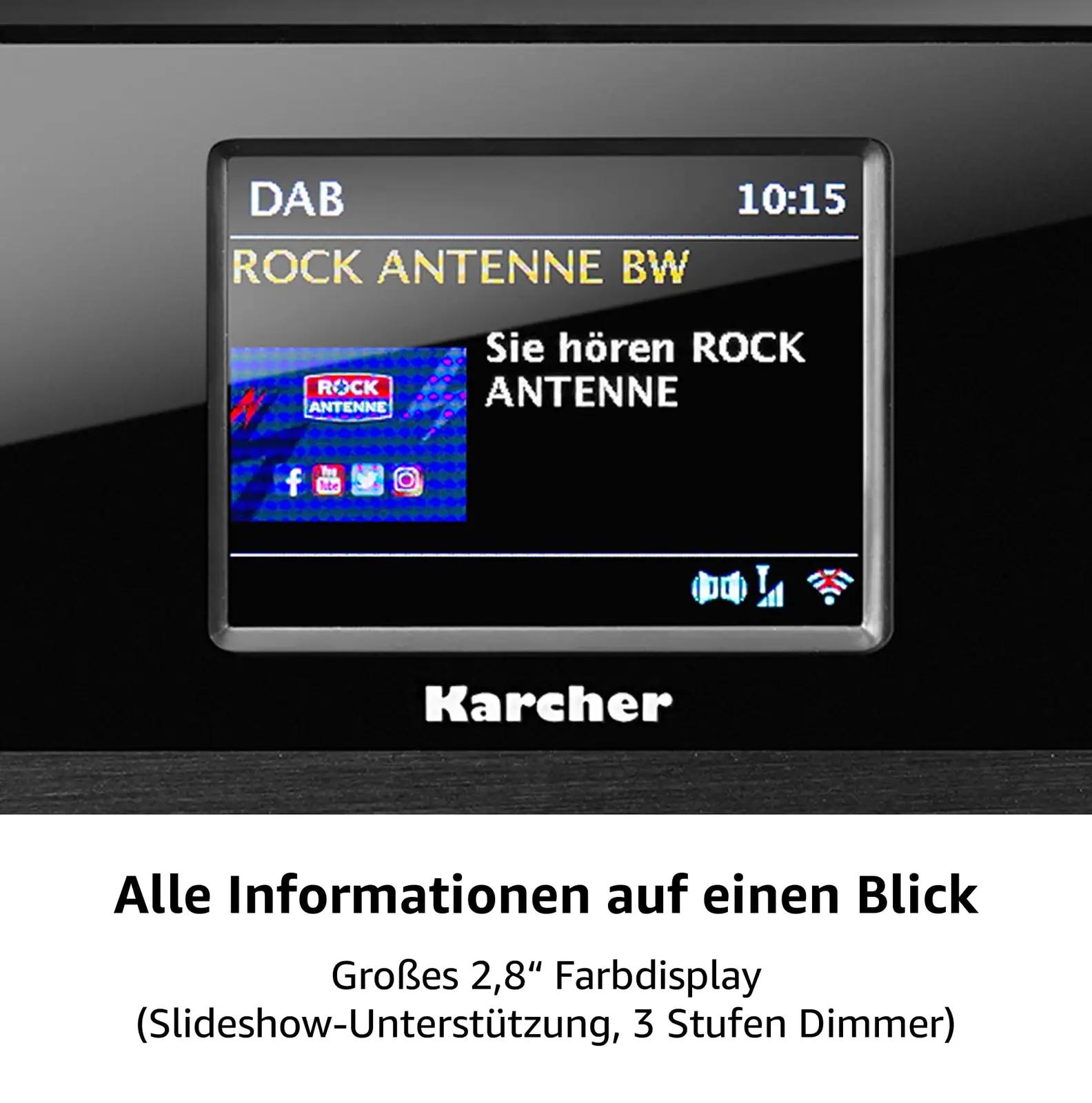Kärcher internetiraadio CD-mängijaga – tugev metallkorpus – pilt 6