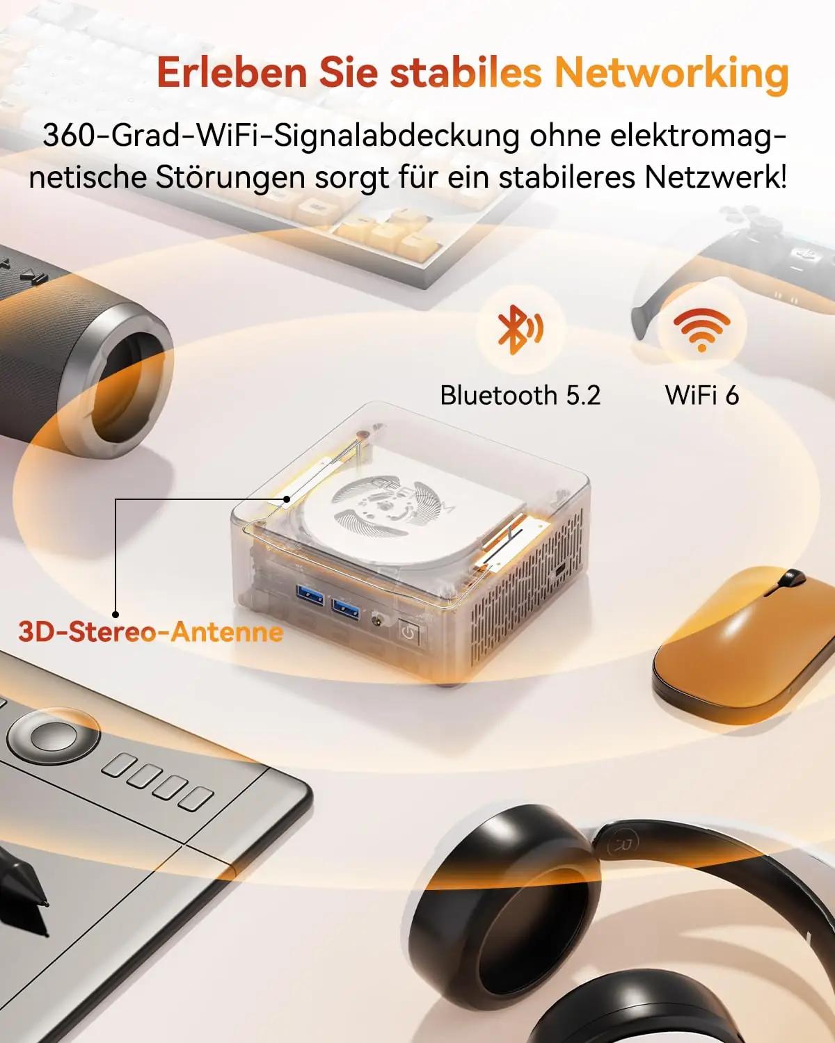 GEEKOM kompaktne Mini-PC A5 — võimas kodu- ja kontorikasutus – pilt 6