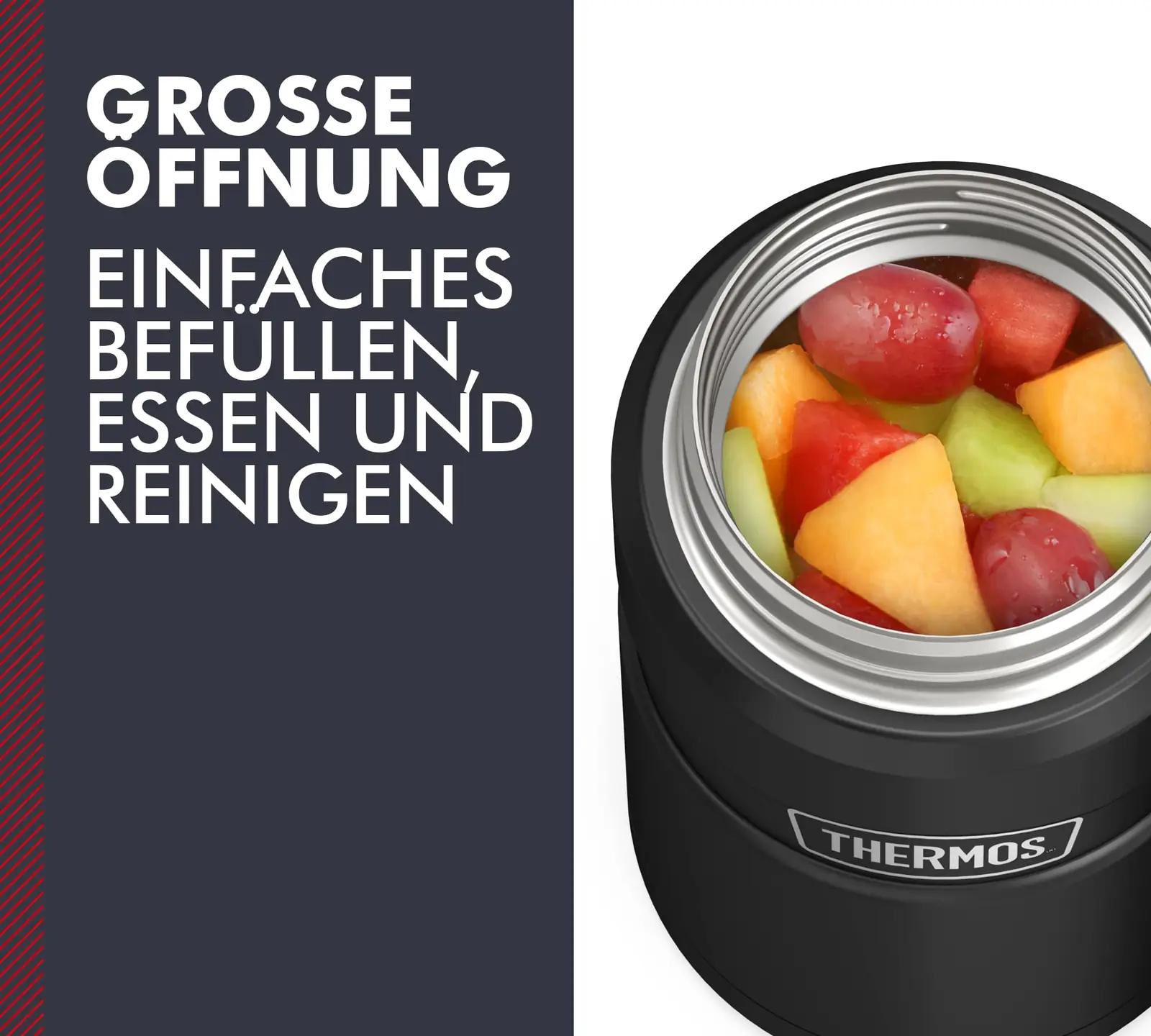 Thermos roostevaba toidutermos 0,71 l – hoidab sooja ja külma – kasutusnäide