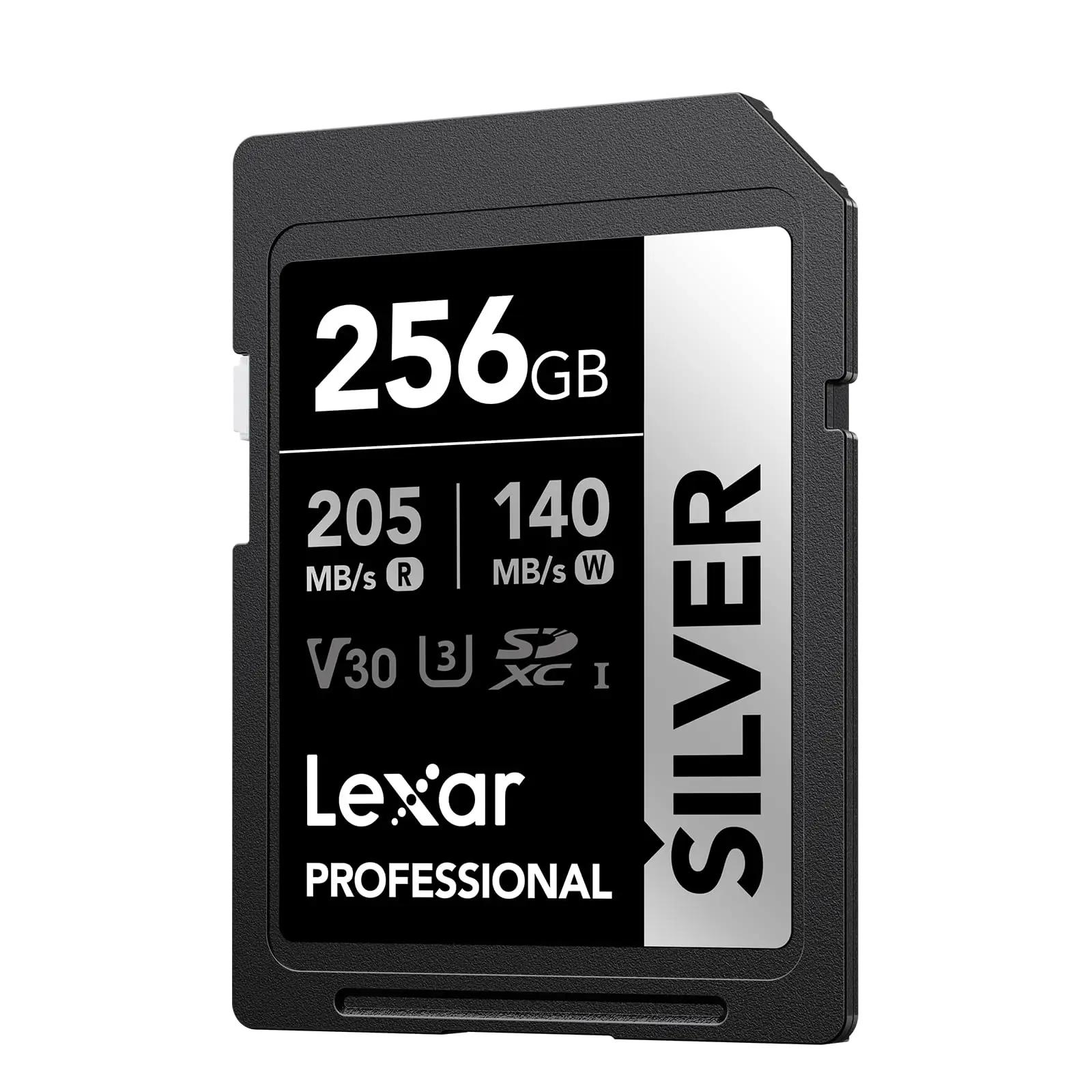 Lexar hõbedane 256GB SD-kaart — kiire 4K salvestus – pilt 9