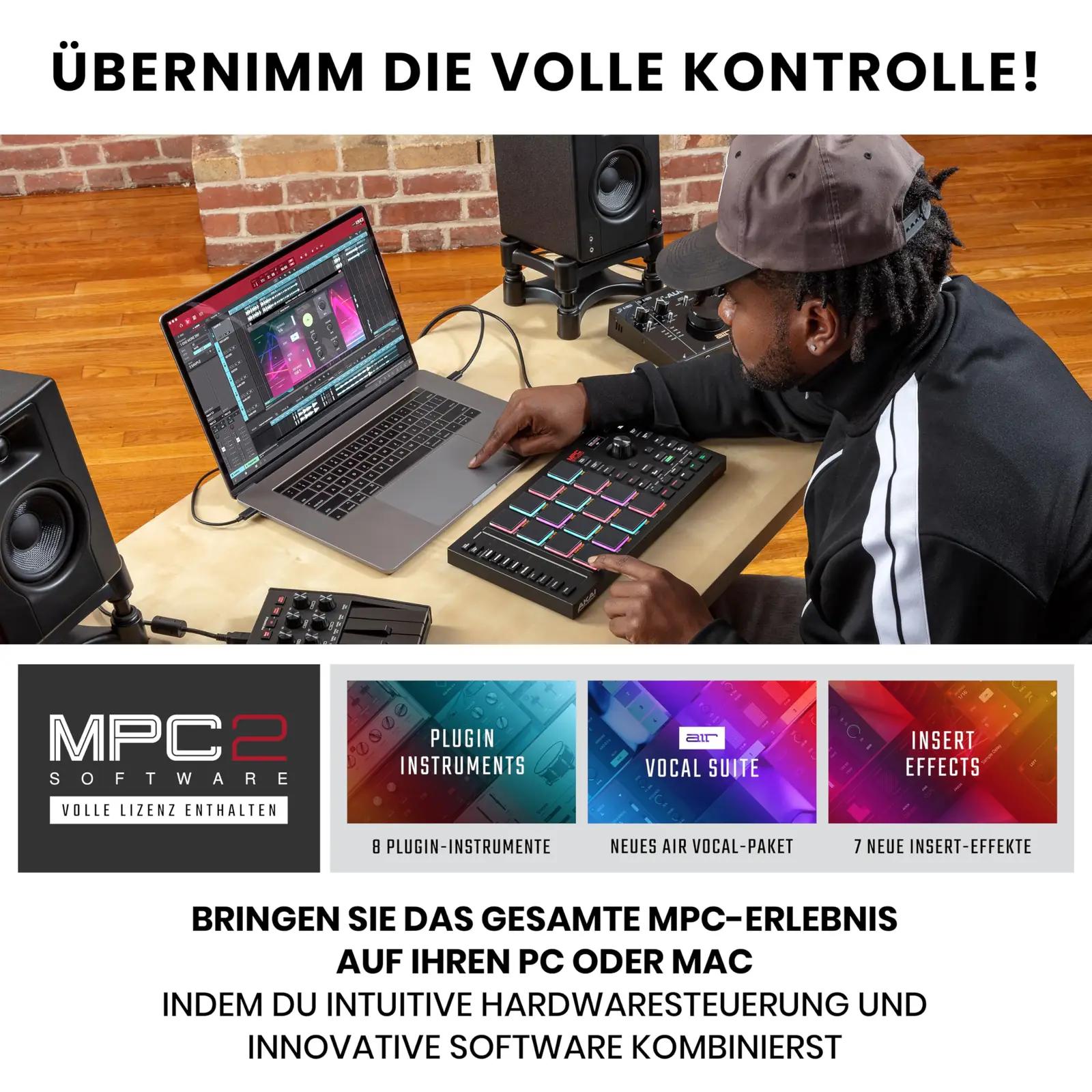 Akai Professional MPC Studio – kompaktne MIDI-tööjaam loominguks – detailne vaade