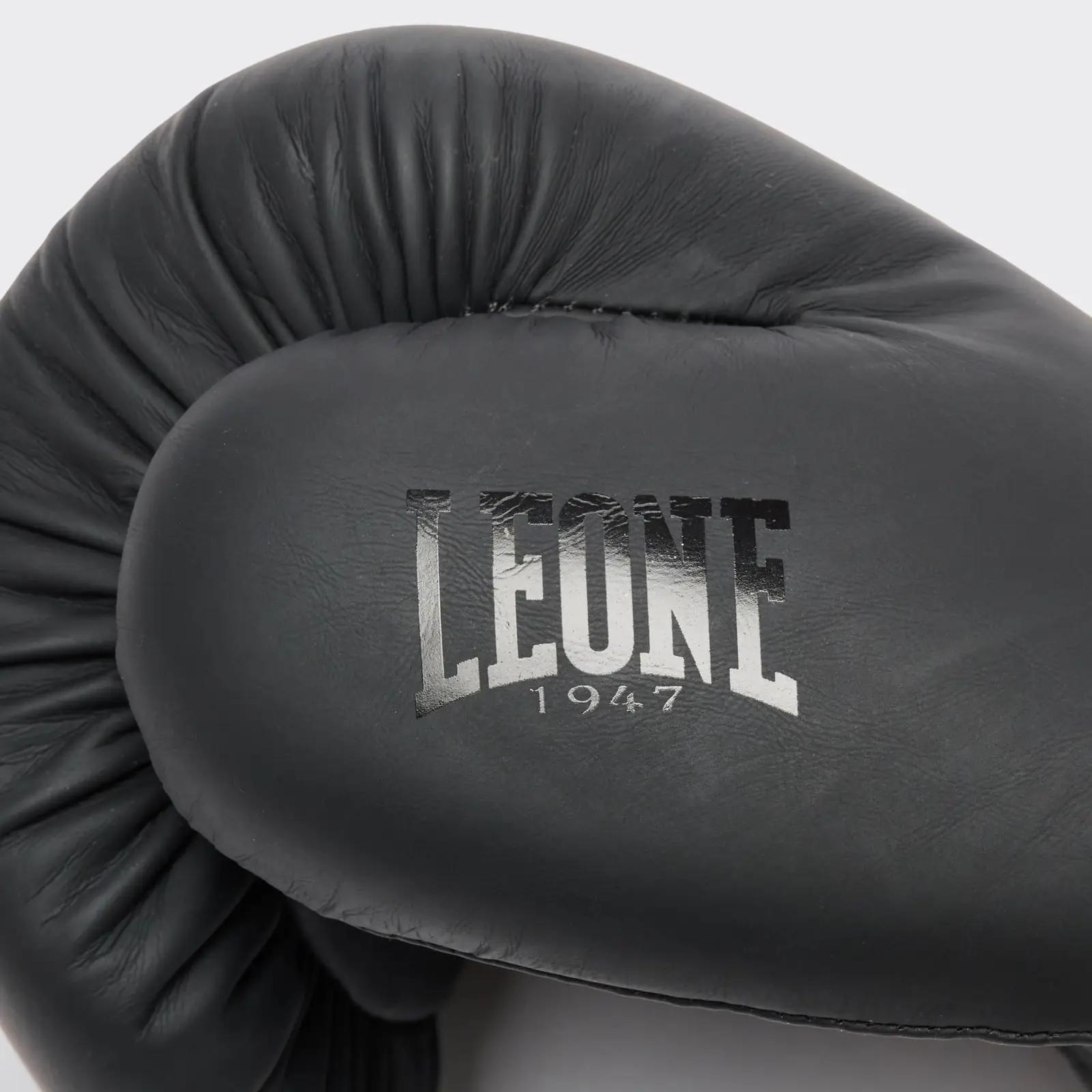 LEONE 1947 mustad sünteetilised poksikindad 14 oz — vastupidavus – pilt 6