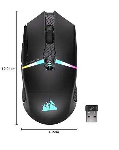 Corsair NIGHTSABRE traadita mänguhiir – kõrge DPI ja pika akuiga – pilt 10