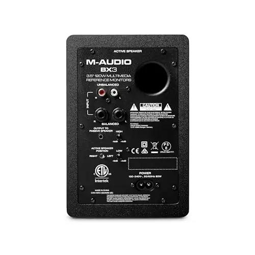M-AUDIO BX3 kevlar-kõlarid stuudioks ja mängimiseks – pilt 10