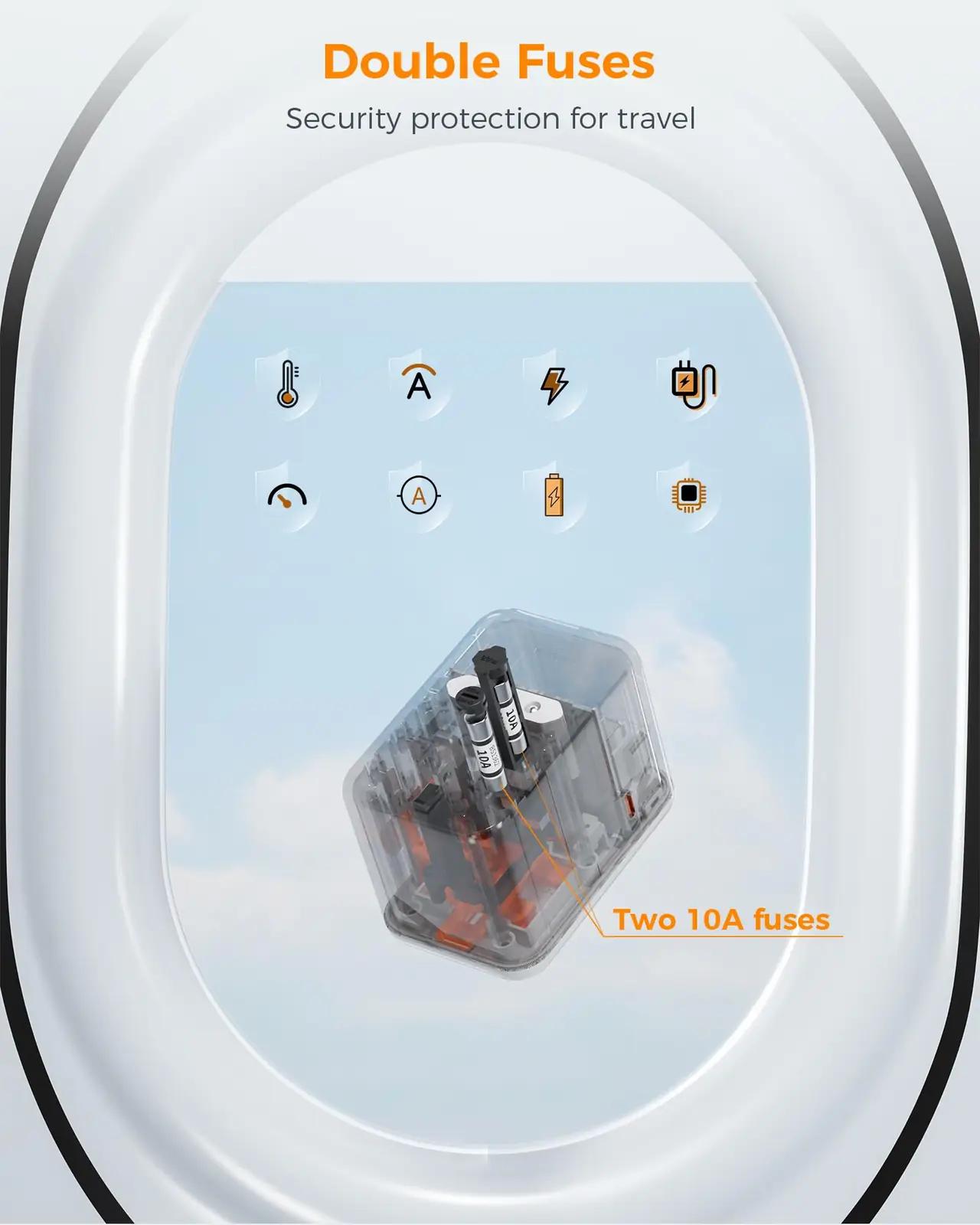 TESSAN reisilaadija 65W USB‑C kiire laadimine ja universaalne – lisavaade