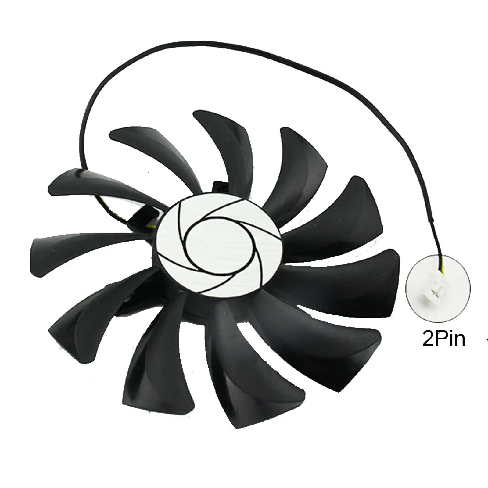 NUHFUFA 85 mm graafikakaardi ventilaator – vaikne jahutus – kasutusnäide