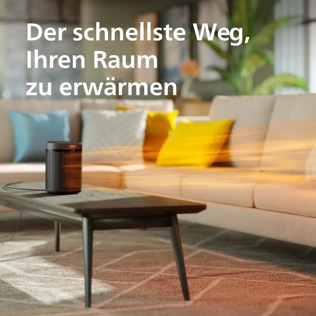 Philips energiasäästlik lauaküttekeha 1500 W – pakend ja tarvikud