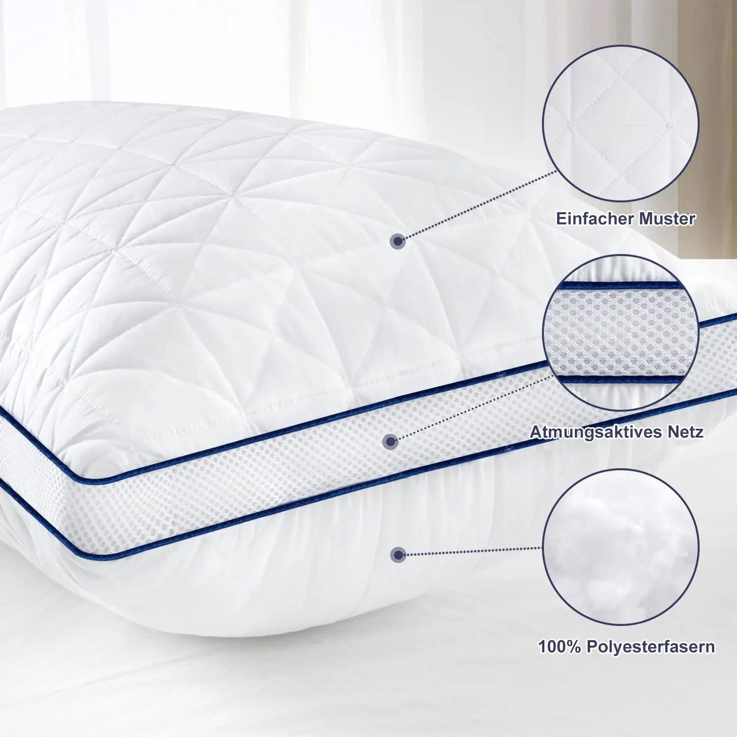 BedStory pehme mikrofibrist padi 80×80 — reguleeritav komplekt – detailne vaade