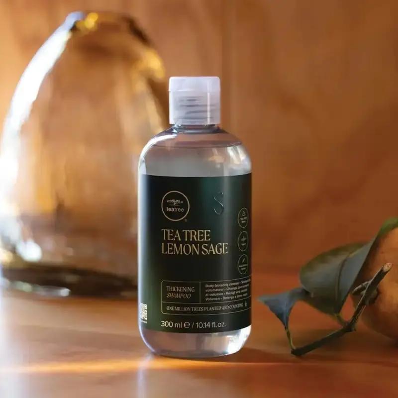 Tea Tree sidrun-salveel paksendav šampoon 1000 ml — tugevam – pilt 6
