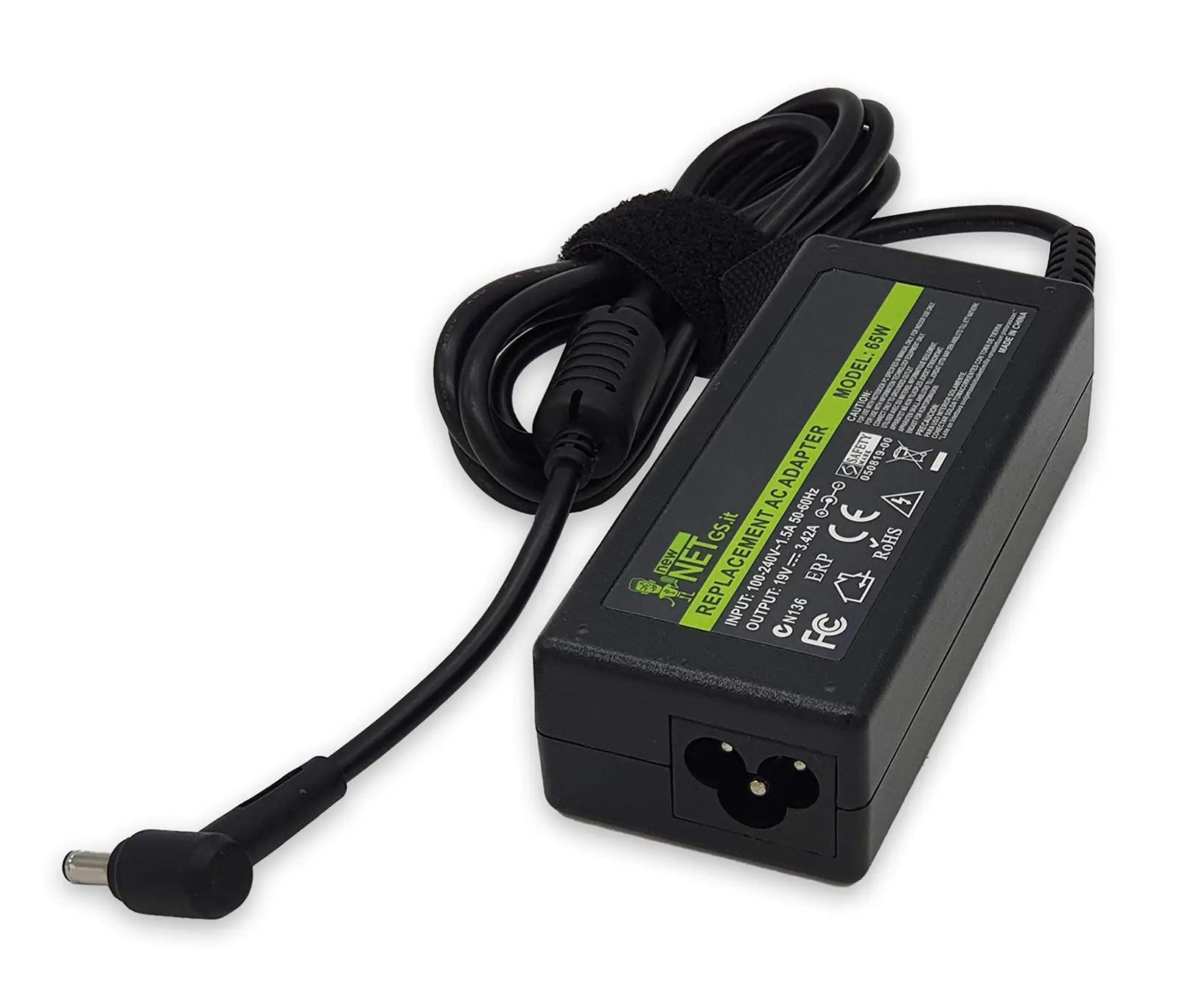 new net sülearvuti laadija 65W — kompaktne ja vastupidav adapter – kasutusnäide
