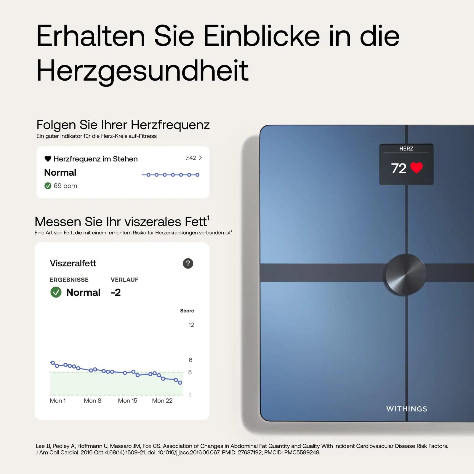 Withings nutikas kehakaalu- ja kehaanalüüsi kaal klaasist – pakend ja tarvikud