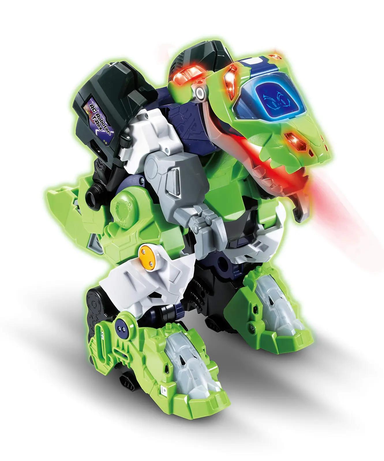 Vtech mitmekesine plastikust mänguroboti-T-Rex lastele 3-8 – pakend ja tarvikud
