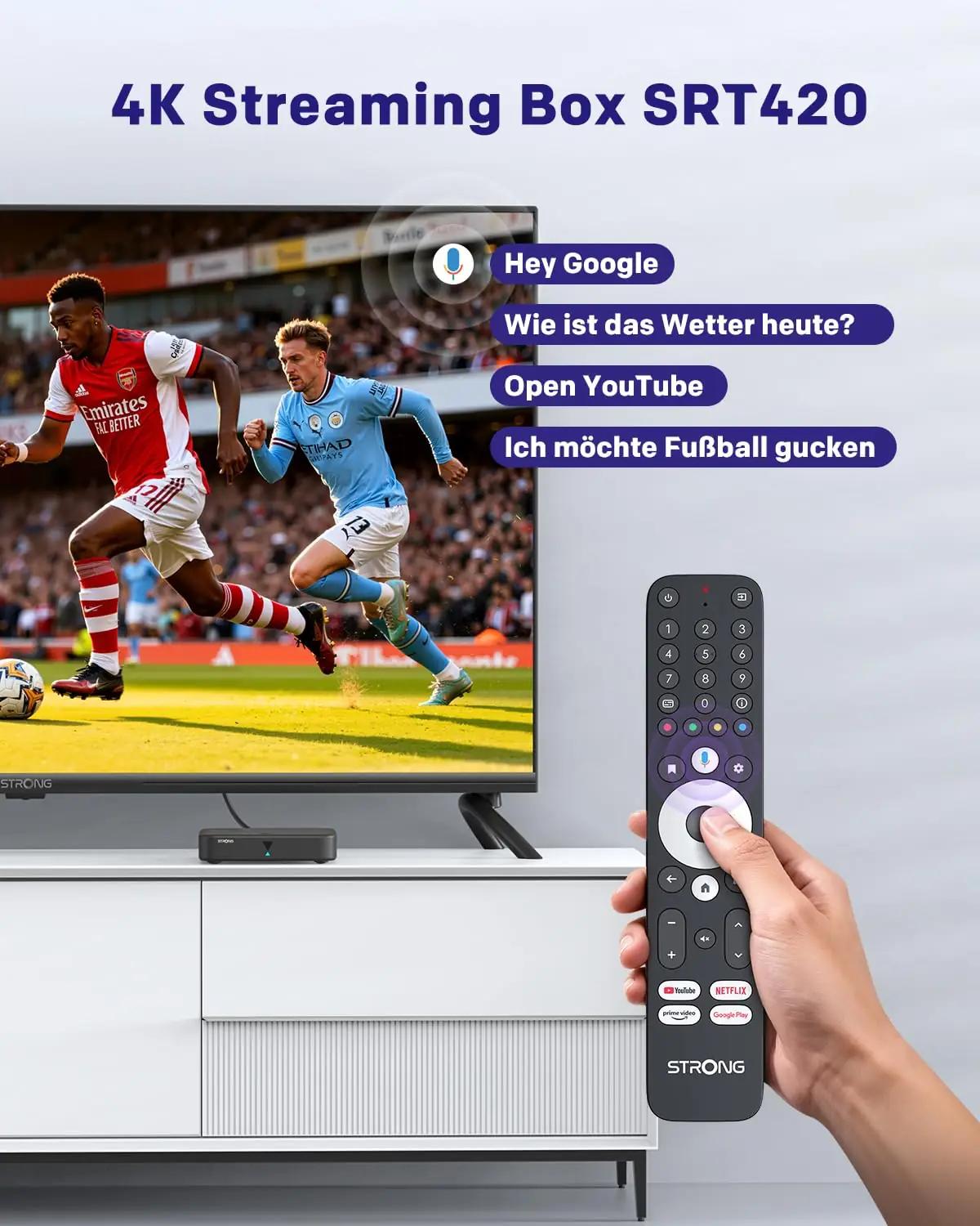 STRONG 4K Android TV Box — HDR10+ ja Dolby heliga – pilt 8