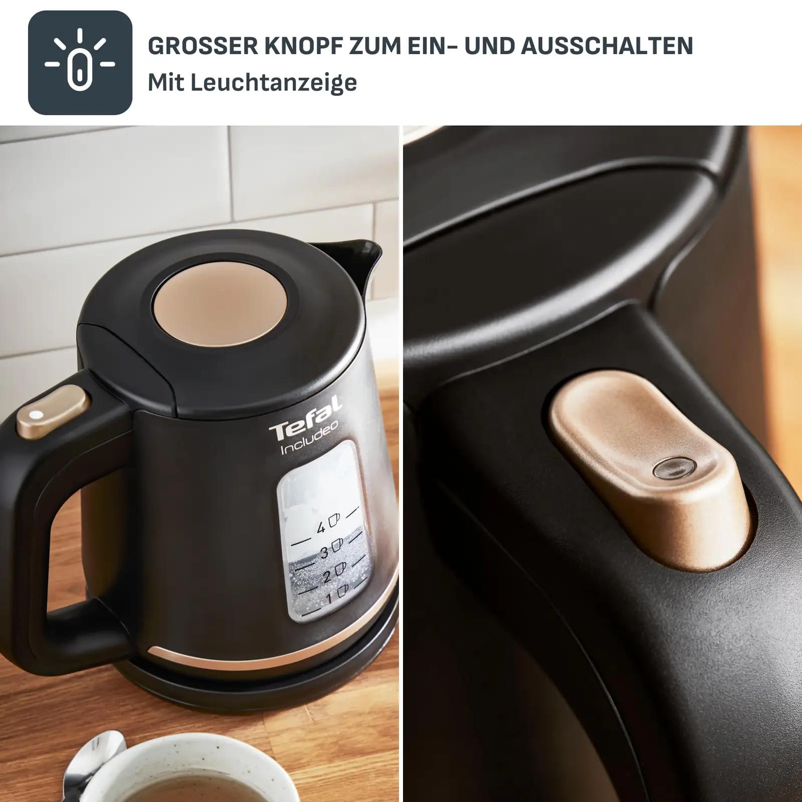 Tefal stiilne 1 l veekeetja — kompaktne ja mugav – lisavaade