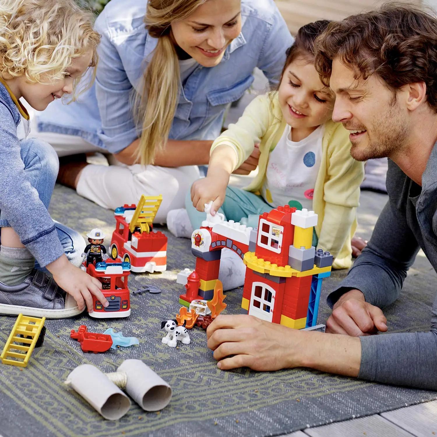 LEGO DUPLO tulekaitsejaam beebidele — värvikas õppemäng – lisavaade
