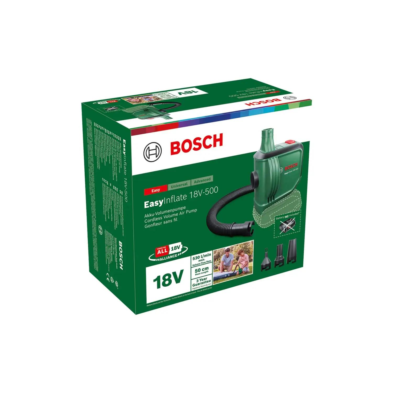 Bosch kaasaskantav elektriline õhupump EasyInflate 18V — kiire – pilt 7