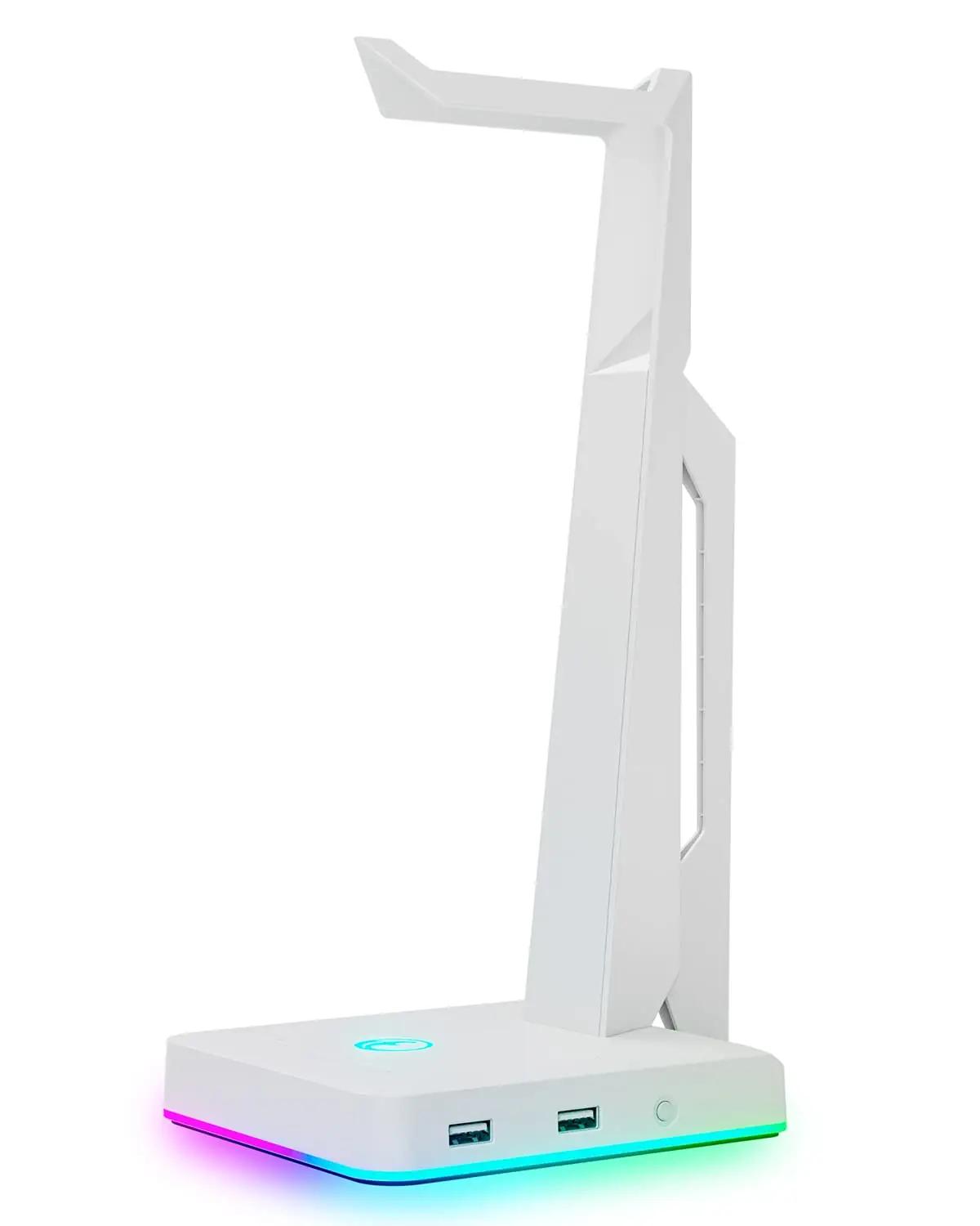 IFYOO pehme kunstnahast peakomplekti hoidja RGB-valgustusega