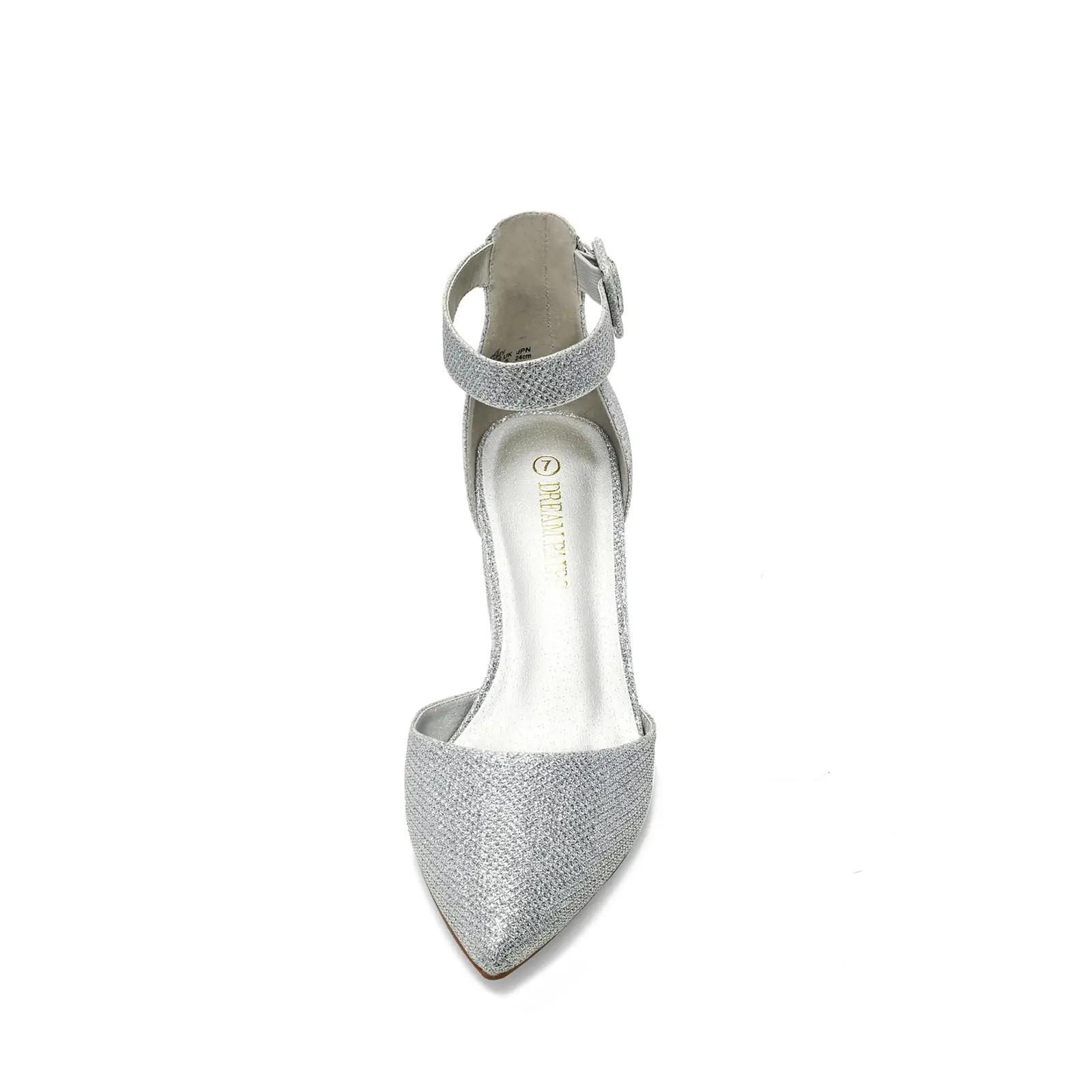 DREAM PAIRS sädelev slingback pumps pidulikuks kandmiseks – detailne vaade
