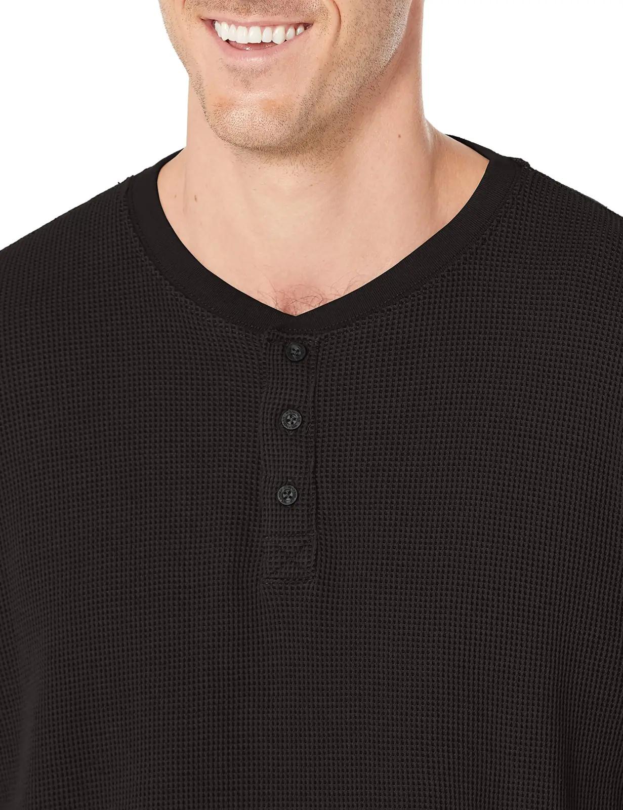 Wrangler Authentics puuvillane pikavarruline Henley‑särk – kasutusnäide