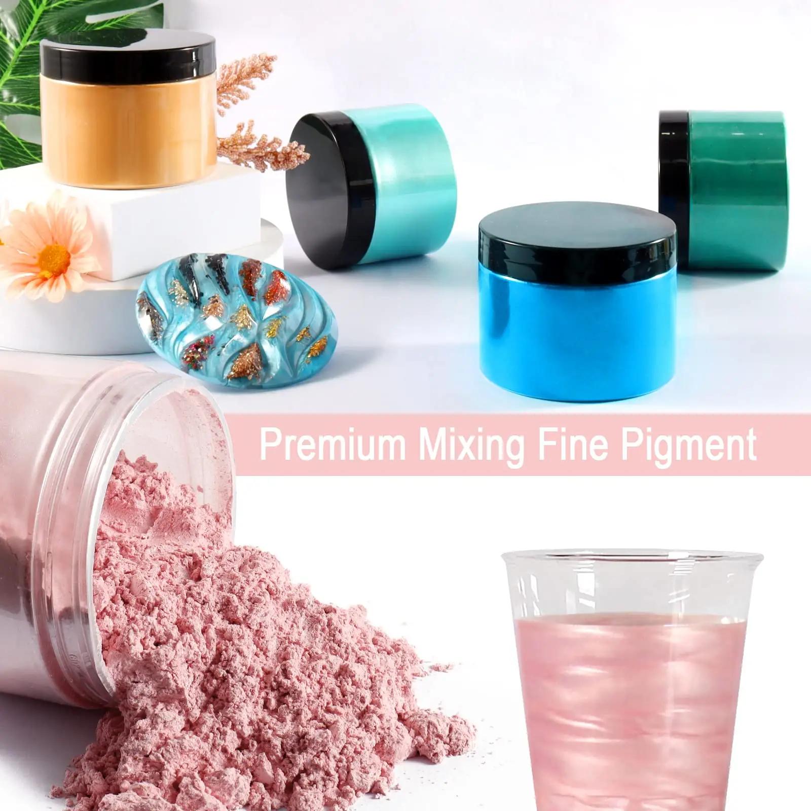 ceya millennial pink glimmerpulber 150 g – pärlne efekt käsitööle – kasutusnäide