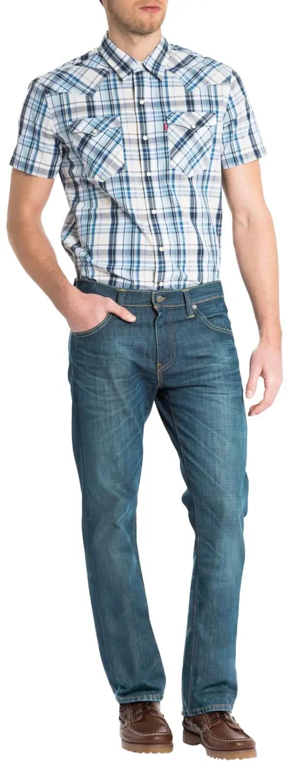 Levi’s mugav denim püksid — Slim Bootcut istuvus ja kvaliteet