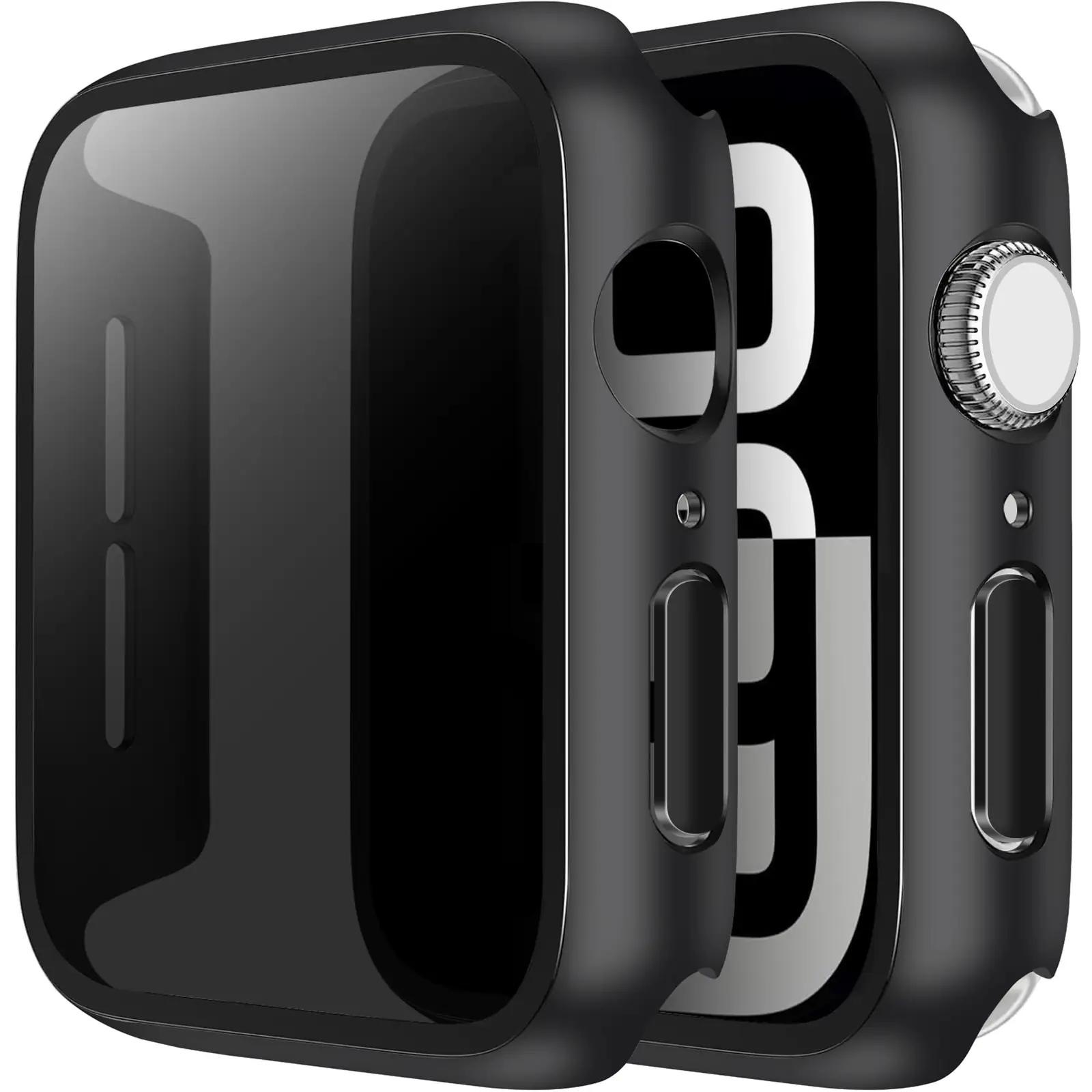 LINTEKER tugev PC kaitseümbris ja klaasist kaitsekile Apple