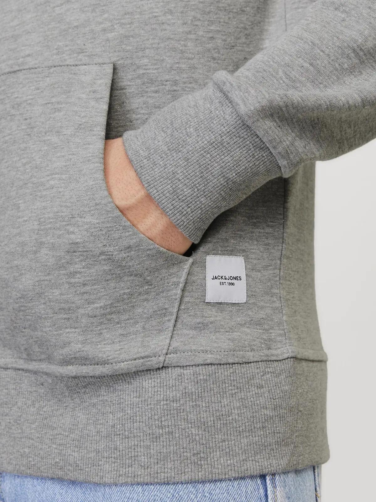 JACK & JONES pehme puuvillane kapuutsiga dressipluus – pilt 7