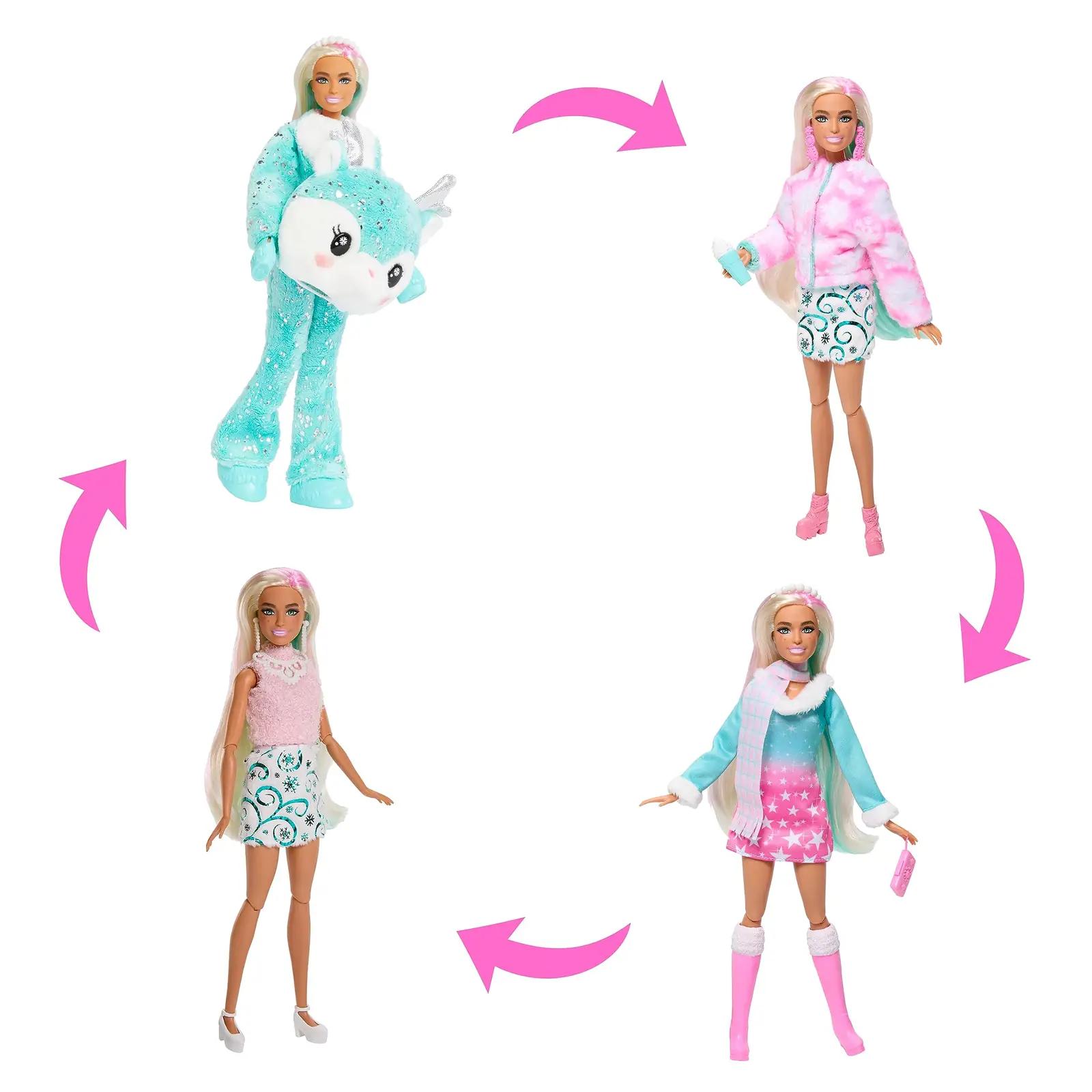 Barbie stiilne plastikust advendikalender lastele — kingitus – kasutusnäide