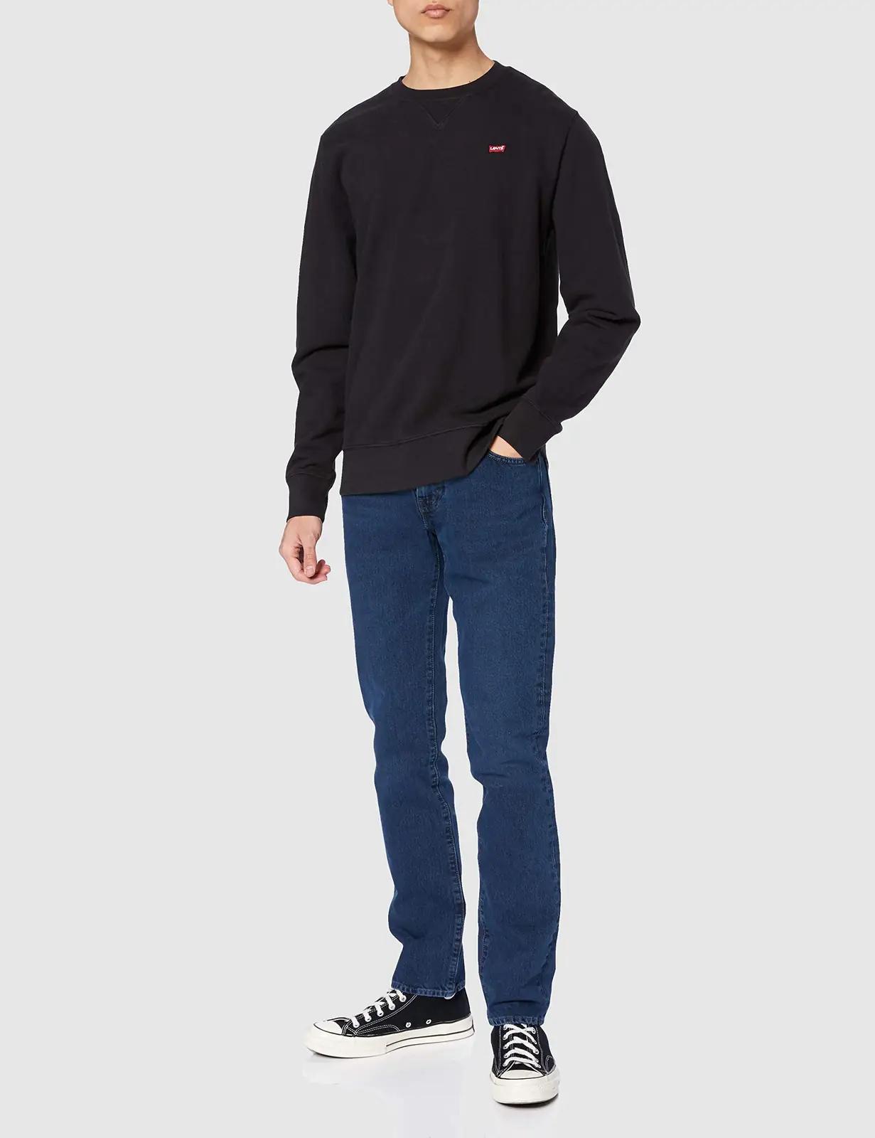 Levi’s mugav puuvillane pusa — igapäevane stiil XL – detailne vaade