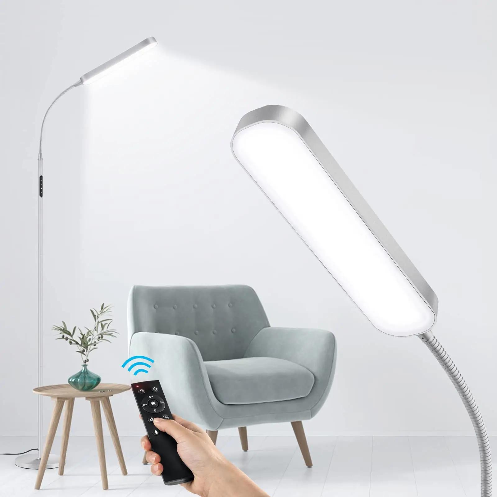 OUTON modernne LED põrandalamp – reguleeritav valgus ja loejuht – pilt 9