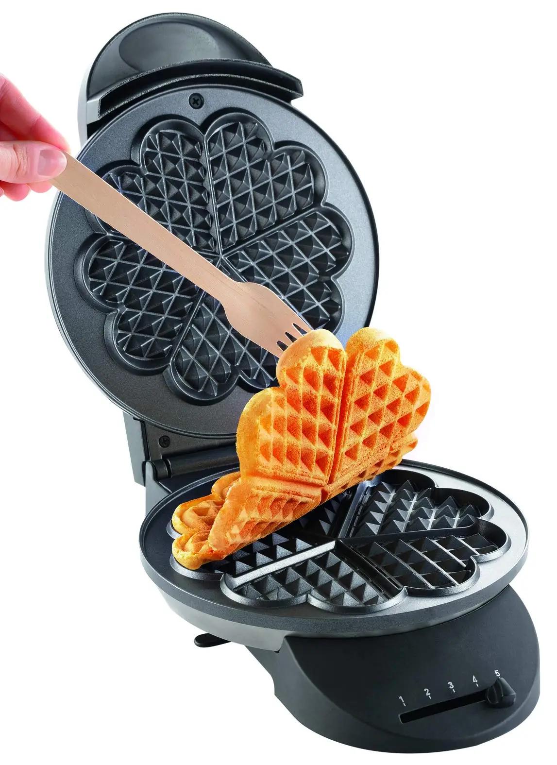 Tefal südamevormi vahvliraud – vastupidav roostevaba korpus – lisavaade