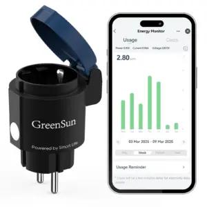 GreenSun Prise Connectée Exterieure nutikad ja kaugjuhtitavad pistikud